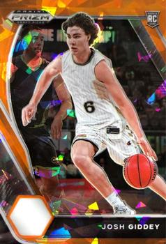#17 Josh Giddey - Adelaide 36ers - 2021 Panini Prizm Draft Picks - Orange Ice Basketball