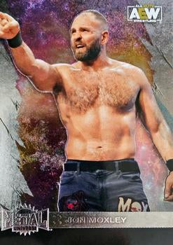 #17 Jon Moxley - 2022 SkyBox Metal Universe AEW Wrestling