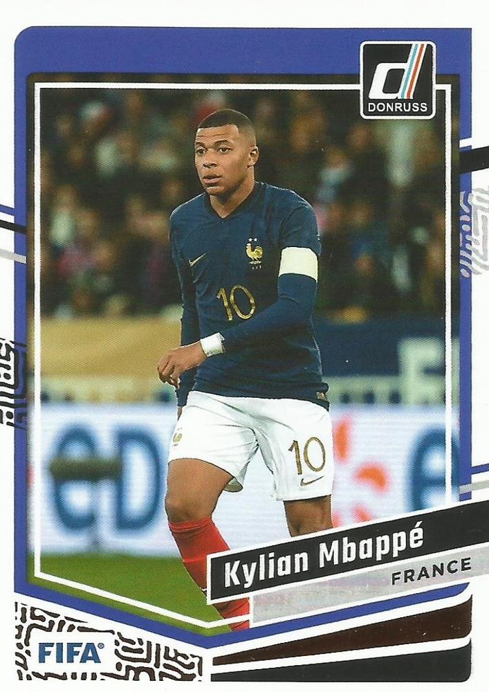 #17 Kylian Mbappé - France - 2023-24 Donruss Soccer