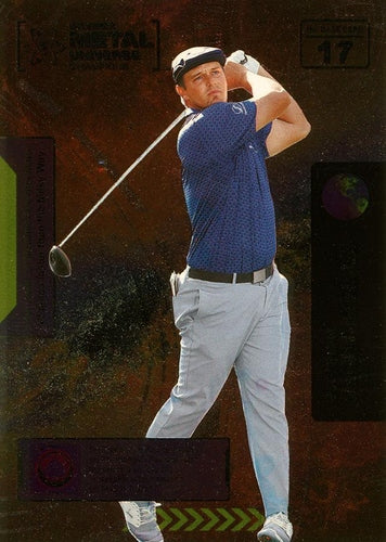 #17 Bryson DeChambeau - 2021 SkyBox Metal Universe Champions