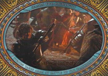 #17 Tyrion Takes Arms at Battle of the Blackwater - 2022 Rittenhouse Game of Thrones