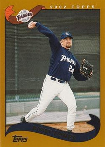 #17 Bobby Jones - San Diego Padres - 2002 Topps Baseball