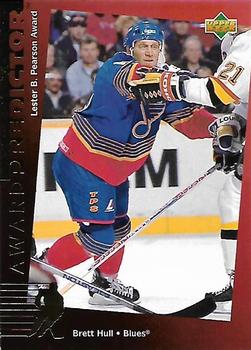#C17 Brett Hull - St. Louis Blues - 1994-95 Upper Deck - Predictors Canadian Gold Exchange Hockey