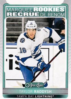 #617 Taylor Raddysh - Tampa Bay Lightning - 2021-22 O-Pee-Chee Hockey