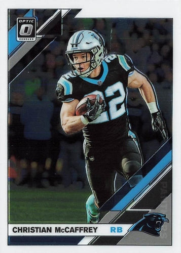 #17 Christian McCaffrey - Carolina Panthers - 2019 Donruss Optic Football
