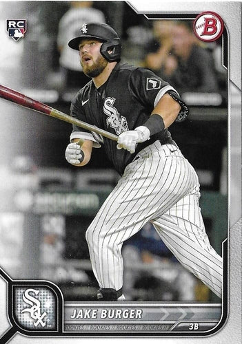 #17 Jake Burger - Chicago White Sox - 2022 Bowman Baseball
