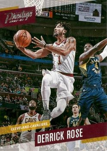 #17 Derrick Rose - Cleveland Cavaliers - 2017-18 Panini Prestige Basketball