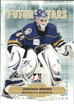 #17 Jonathan Bernier - Manchester Monarchs - 2009-10 In The Game Between The Pipes Hockey