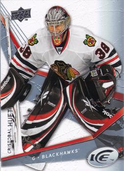 #17 Cristobal Huet - Chicago Blackhawks - 2008-09 Upper Deck Ice Hockey