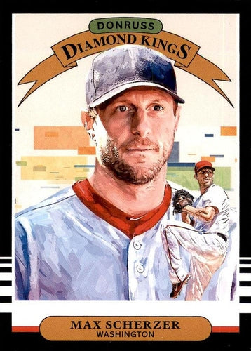 #17 Max Scherzer - Washington Nationals - 2019 Donruss Baseball