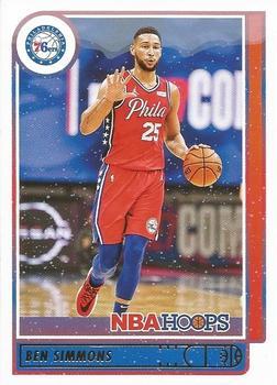 #17 Ben Simmons - Philadelphia 76ers - 2021-22 Hoops Winter Basketball