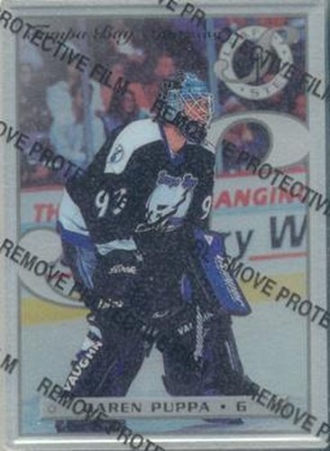 #17 Daren Puppa - Tampa Bay Lightning - 1996-97 Leaf Preferred - Steel Hockey