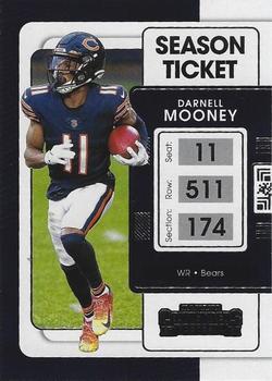 #17 Darnell Mooney - Chicago Bears - 2021 Panini Contenders Football
