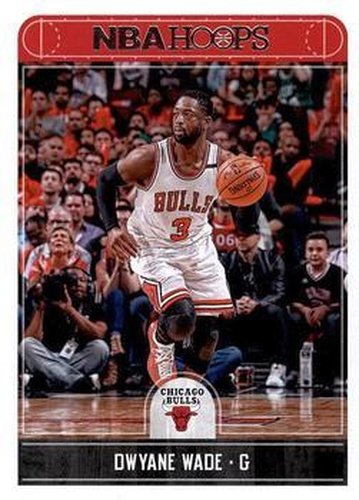 #17 Dwyane Wade - Chicago Bulls - 2017-18 Hoops Basketball