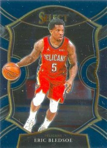 #17 Eric Bledsoe - New Orleans Pelicans - 2020-21 Panini Select - Blue Basketball