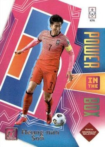 #17 Heung-Min Son - Korea Republic - 2021-22 Donruss Road to FIFA World Cup Qatar 2022 - Power in the Box Soccer