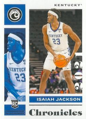 #17 Isaiah Jackson - Kentucky Wildcats - 2021 Panini Chronicles Draft Picks Basketball