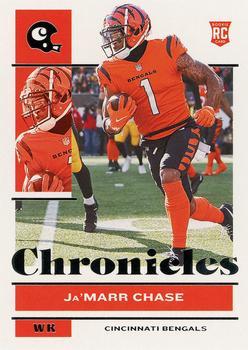 #17 Ja'Marr Chase - Cincinnati Bengals - 2021 Panini Chronicles Football