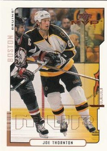 #17 Joe Thornton - Boston Bruins - 2000-01 Upper Deck MVP Hockey