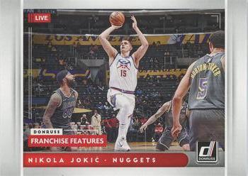 #17 Nikola Jokic - Denver Nuggets - 2021-22 Donruss - Franchise Features Basketball