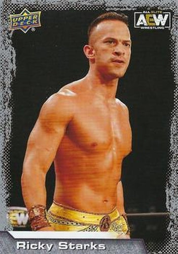 #17 Ricky Starks - 2022 Upper Deck AEW Wrestling