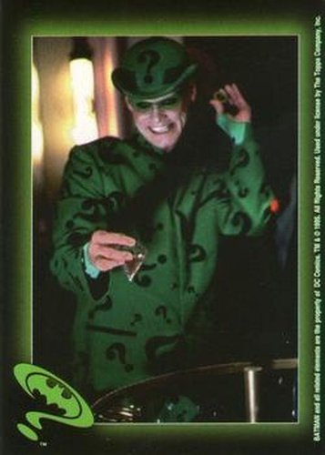 #17 The Riddler - 1995 Topps Batman Forever Stickers