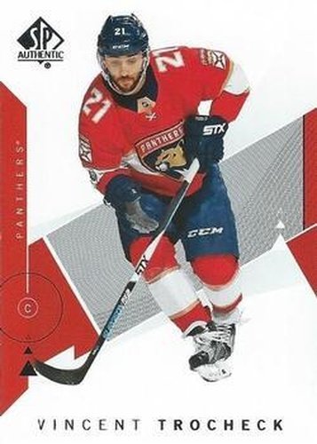 #17 Vincent Trocheck - Florida Panthers - 2018-19 SP Authentic Hockey