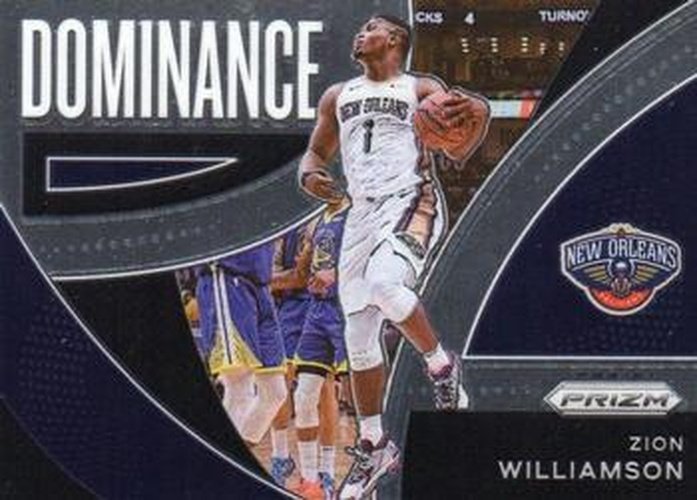 #17 Zion Williamson - New Orleans Pelicans - 2021-22 Panini Prizm - Dominance Basketball