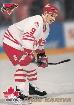 #17 Paul Kariya - Canada - 1993-94 O-Pee-Chee Premier - Team Canada Hockey