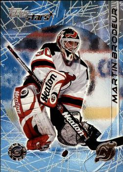 #17 Martin Brodeur - New Jersey Devils - 2000-01 Topps Stars Hockey