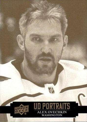 #P-17 Alex Ovechkin - Washington Capitals - 2021-22 Upper Deck - UD Portraits Hockey