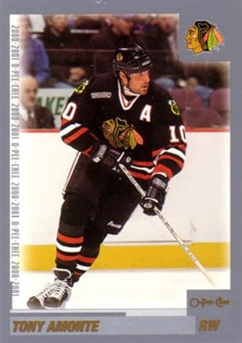 #17 Tony Amonte - Chicago Blackhawks - 2000-01 O-Pee-Chee Hockey