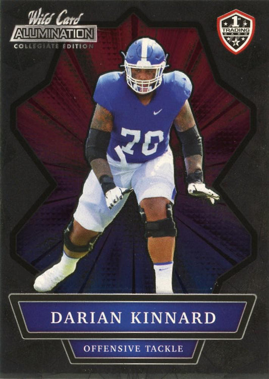 #ANBC-17 Darian Kinnard - Kentucky Wildcats - 2021 Wild Card Alumination NIL Football