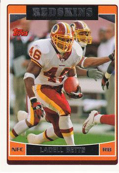 #17 Ladell Betts - Washington Redskins - 2006 Topps Football