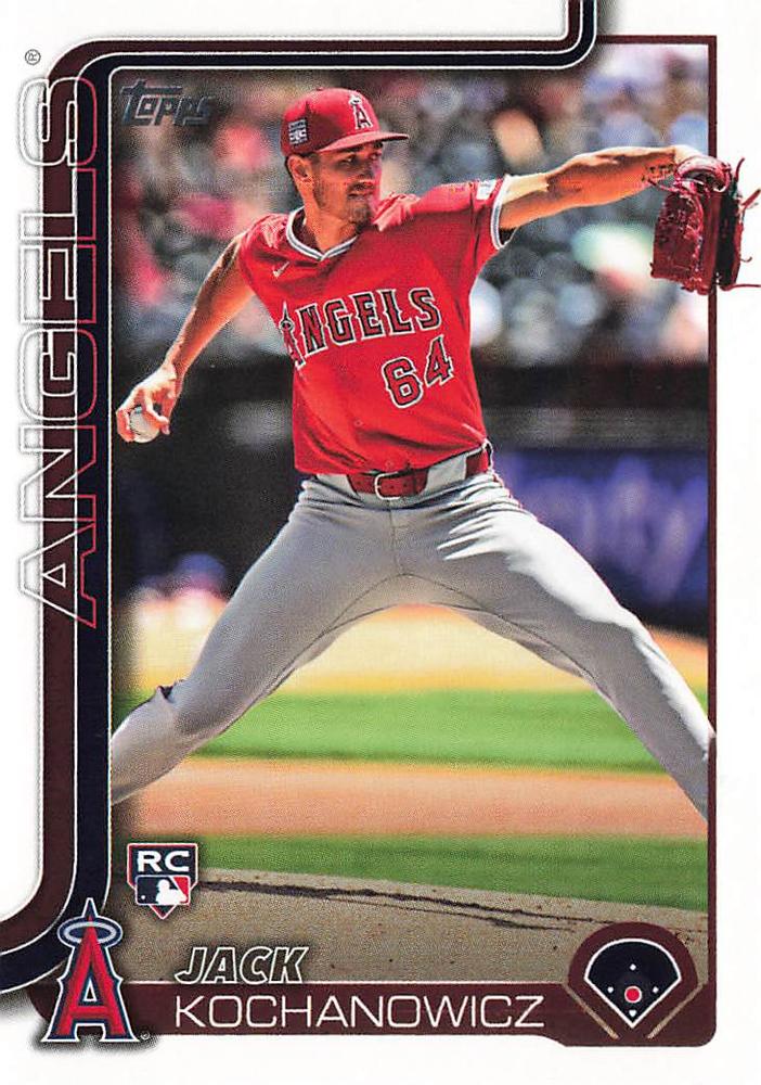 #17 Jack Kochanowicz - Los Angeles Angels - 2025 Topps Baseball