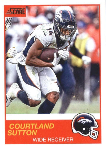 #17 Courtland Sutton - Denver Broncos - 2019 Score Football