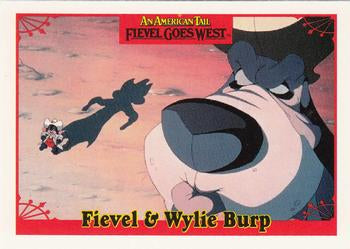 #17 Fievel & Wylie Burp - 1991 Impel An American Tail: Fievel Goes West