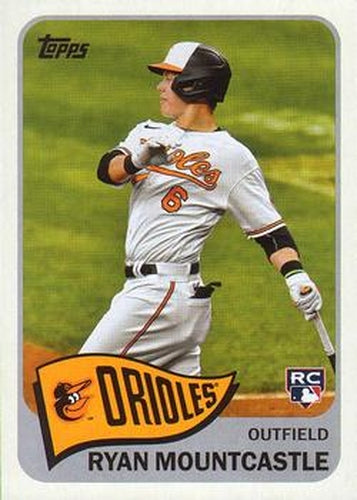 #T65-17 Ryan Mountcastle - Baltimore Orioles - 2021 Topps - 1965 Topps Redux Baseball