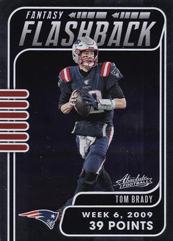 #FF-TB Tom Brady - New England Patriots - 2020 Panini Absolute - Fantasy Flashback Football