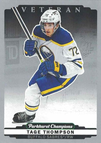 #17 Tage Thompson - Buffalo Sabres - 2022-23 Parkhurst Champions - Silver Hockey