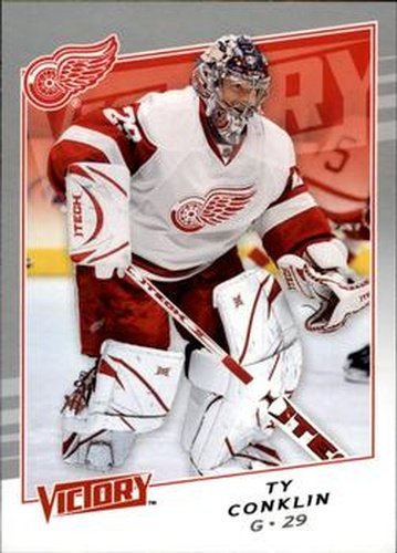 #267 Ty Conklin - Detroit Red Wings - 2008-09 Upper Deck Victory Hockey