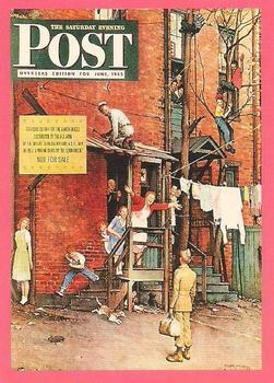 #17 Homecoming GI - 1993 Comic Images Norman Rockwell Saturday Evening Post