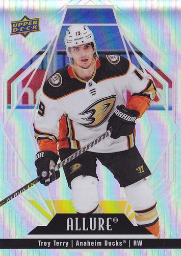 #17 Troy Terry - Anaheim Ducks - 2022-23 Upper Deck Allure Hockey