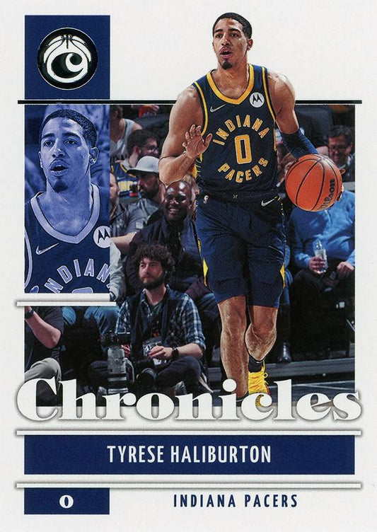 #17 Tyrese Haliburton - Indiana Pacers - 2021-22 Panini Chronicles Basketball