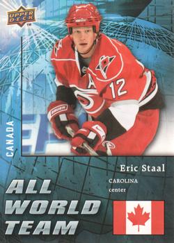 #AW17 Eric Staal - Carolina Hurricanes - 2009-10 Upper Deck - All World Team Hockey