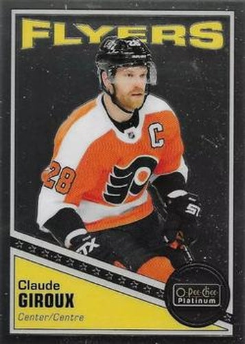 #R-17 Claude Giroux - Philadelphia Flyers - 2019-20 O-Pee-Chee Platinum - Retro Hockey