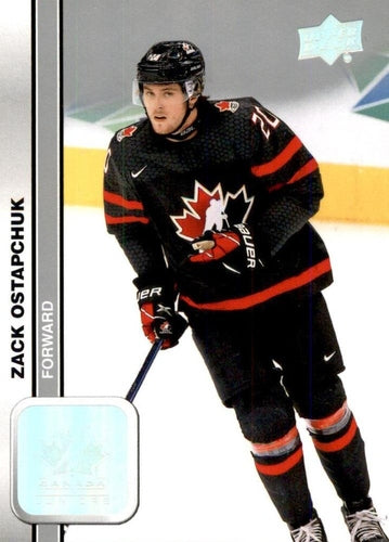 #17 Zack Ostapchuk - Canada - 2023 Upper Deck Team Canada Juniors Hockey