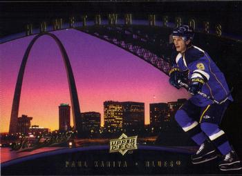 #HH73 Paul Kariya - St. Louis Blues - 2005-08 Upper Deck - Hometown Heroes Hockey