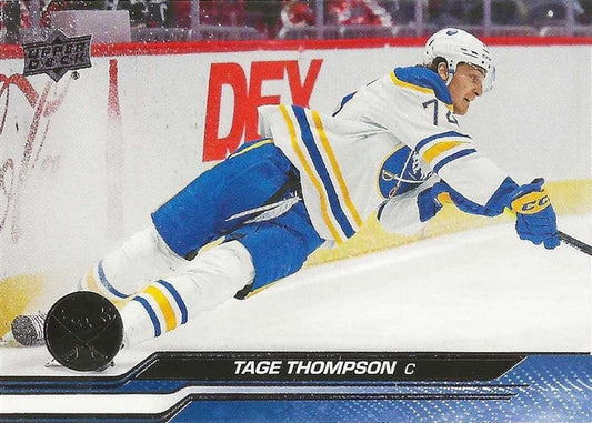 #17 Tage Thompson - Buffalo Sabres - 2023-24 Upper Deck Hockey