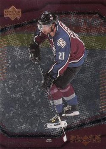 #17 Peter Forsberg - Colorado Avalanche - 2000-01 Upper Deck Black Diamond Hockey